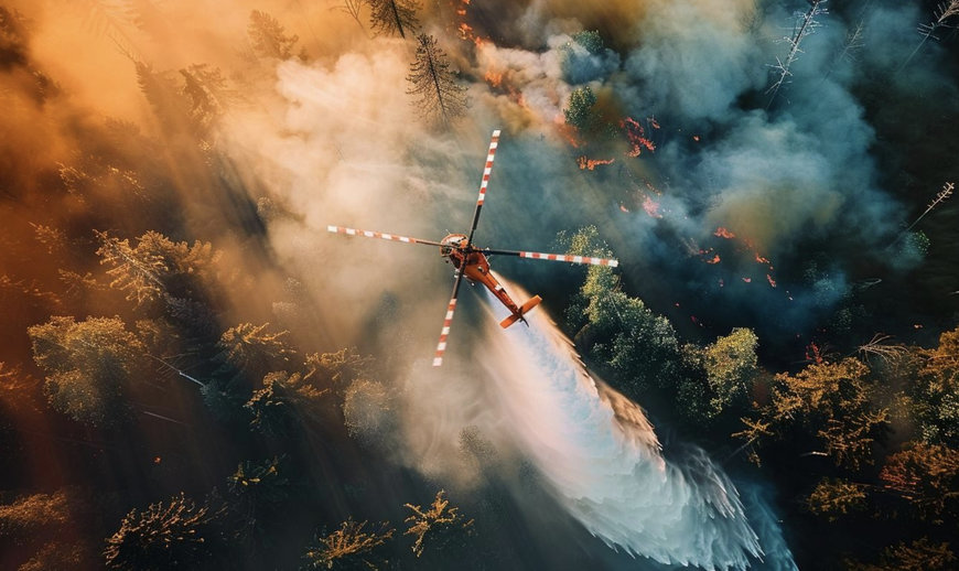 Fighting Forest Fires More Efficiently from the Air